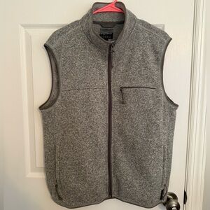 NWT J. Crew Vest Nordic All Weather Design Polartec Fleece Men's Large NEW
